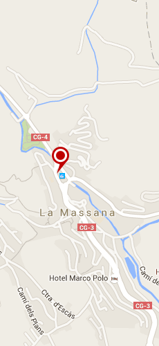 отель Хотанза Маджик Ла Массана четыре звезды на карте Андорры