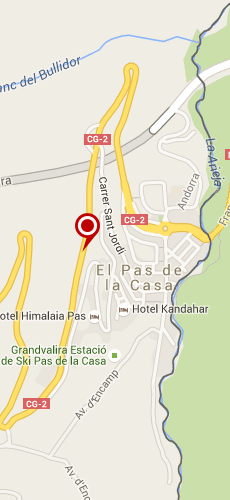отель Хотанза Маджик Пас четыре звезды на карте Андорры