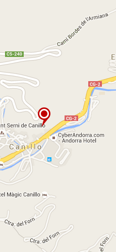 отель Скай Плаза пять звезд на карте Андорры