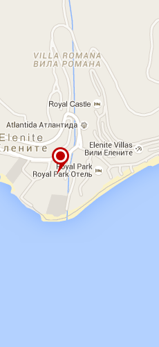 отель Андалусия Атриум четыре звезды на карте Болгарии