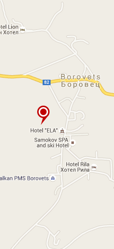 отель Ела три звезды на карте Болгарии