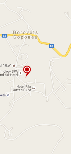 отель Иглика Палас четыре звезды на карте Болгарии
