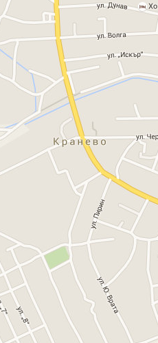 отель Палас Кранево три звезды на карте Болгарии