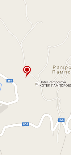 отель Пампорово пять звезд на карте Болгарии