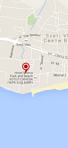 отель Привиледж Форт Бич апарт на карте Болгарии