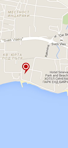 отель Роял Бэй Свети Влас апарт на карте Болгарии