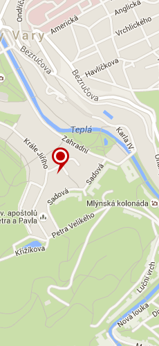 отель Улпика Готи Хаус четыре звезды на карте Чехии
