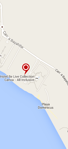 отель Бэ Лиф Колекшен Каноа пять звезд на карте Доминиканы
