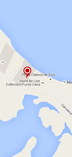 отель Бе Лив Гранд Баваро пять звезд на карте Доминиканы