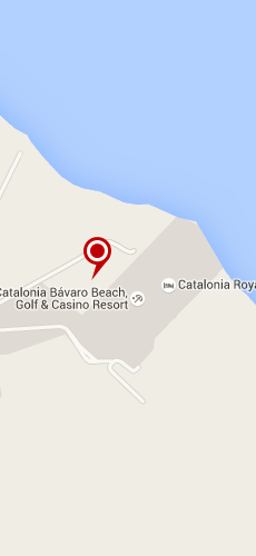 отель Каталония Баваро Бич Гольф энд Казино Резорт пять звезд на карте Доминиканы