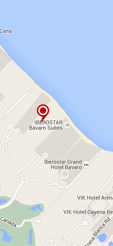 отель Иберостар Баваро пять звезд на карте Доминиканы