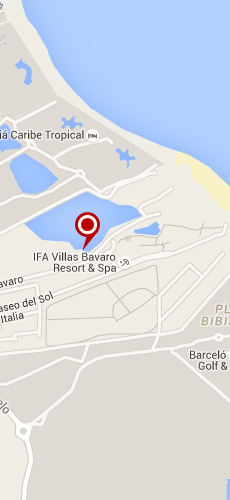 отель Ифа Вилладж Баваро Резорт энд СПА четыре звезды на карте Доминиканы