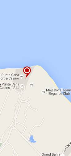 отель Маджестик Колониа Пунта Кана пять звезд на карте Доминиканы