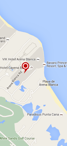 отель Пунта Кана Принцес пять звезд на карте Доминиканы