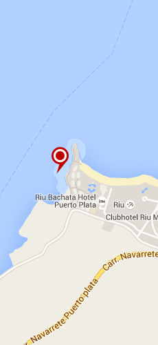отель Риу Бачата пять звезд на карте Доминиканы