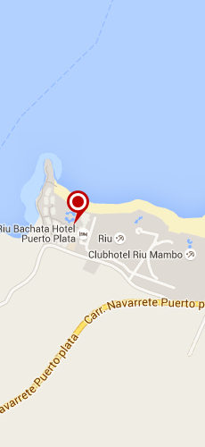 отель Риу Меренге пять звезд на карте Доминиканы
