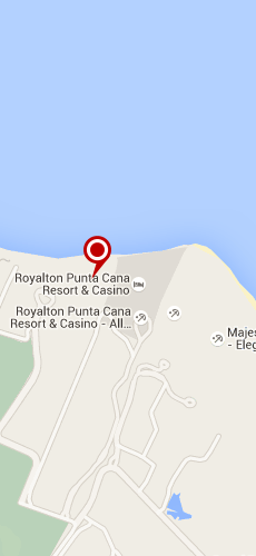 отель Роялтон Пунта Кана пять звезд на карте Доминиканы