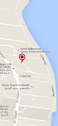отель Клаб Маджик Лайф Шарм Эль Шейх Империал пять звезд на карте Египта