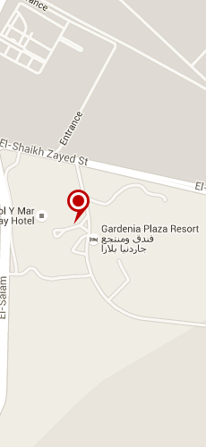отель Гардения Плаза Резорт энд Аква Парк четыре звезды на карте Египта