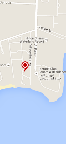 отель Иберотель Клаб Фанара энд Резиденс четыре звезды на карте Египта