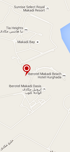 отель Джаз Макади Сарая Резорт пять звезд на карте Египта