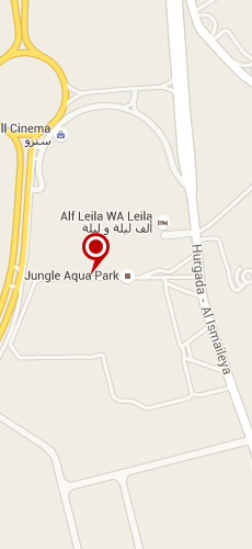 отель Джангл Аква Парк четыре звезды на карте Египта