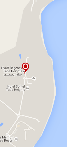 отель Мирамар Резорт Таба Хай пять звезд на карте Египта