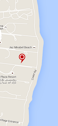 отель Си Бич энд Аква Парк Хотел Шарм Эль Шейх четыре звезды на карте Египта