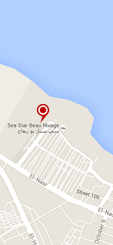 отель Си Стар Блю Ривадж пять звезд на карте Египта