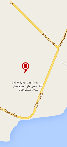 отель Сол И Мар Си Стар Таба четыре звезды на карте Египта