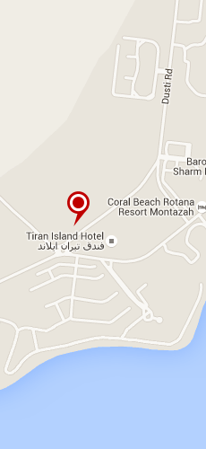 отель Тиран Исланд Хотел Шарм Эль Шейх четыре звезды на карте Египта