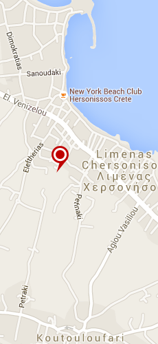 отель Херсонисос Централ Хотел три звезды на карте Греции
