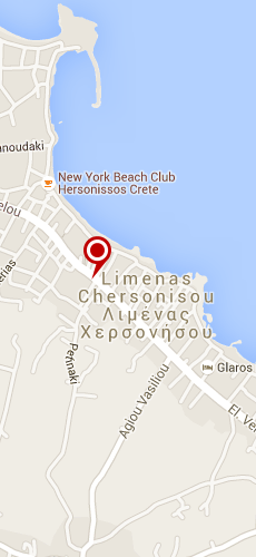 отель Херсонисос Блю две звезды на карте Греции