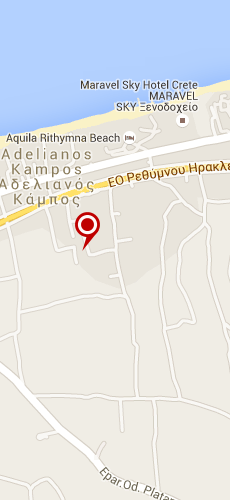 отель Ретимно Сансет три звезды на карте Греции