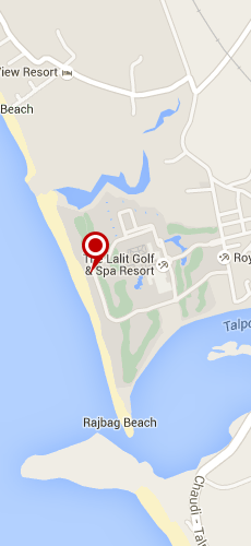 отель Вэ Лалит Гольф энд СПА Резорт пять звезд на карте Индии