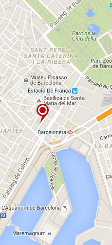 отель Дель Мар три звезды на карте Испании