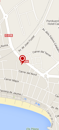 отель Ле Даилес Апартамент апарт на карте Испании