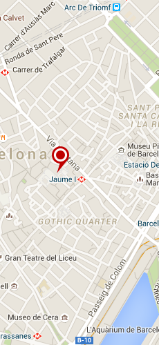 отель Суизо три звезды на карте Испании