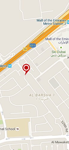 отель Центро Аль Барша Дубай Бей Ротана три звезды на карте ОАЭ