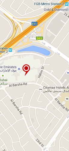 отель Сити Макс Хотел Аль Барша три звезды на карте ОАЭ