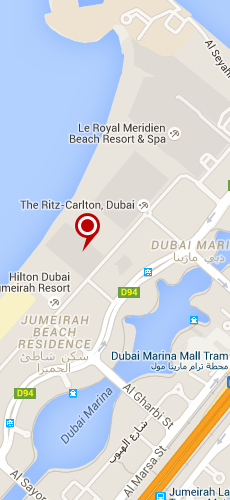 отель Джа Оазис Бич Тауэр Дубай апарт на карте ОАЭ