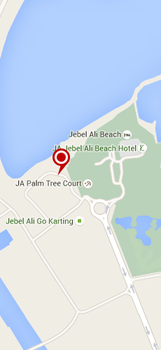 отель Джа Палм Три Корт пять звезд на карте ОАЭ