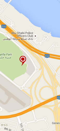 отель Парк Ротана Абу Даби четыре звезды на карте ОАЭ