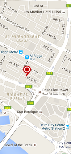 отель Рем Гестлайн Хотел Аль Рика две звезды на карте ОАЭ