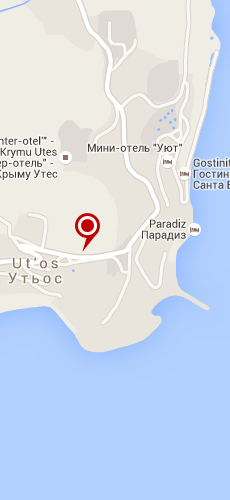 отель Утес Санаторий четыре звезды на карте России
