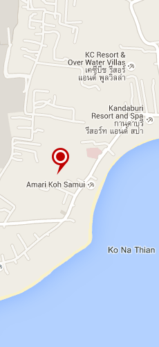 отель Амари Палм Риф Резорт четыре звезды на карте Тайланда