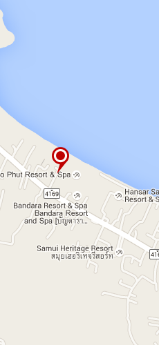 отель Банбара Резорт энд СПА пять звезд на карте Тайланда