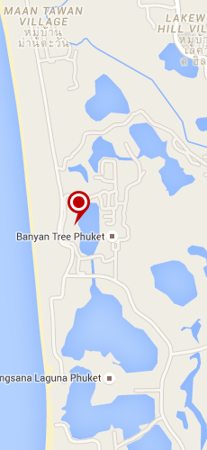 отель Баньян Три Пхукет пять звезд на карте Тайланда