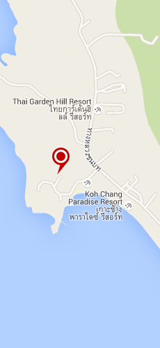 отель Барали Бич Резорт четыре звезды на карте Тайланда