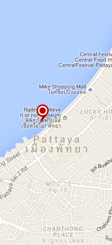 отель Бэй Велк Резиденс Паттайя три звезды на карте Тайланда